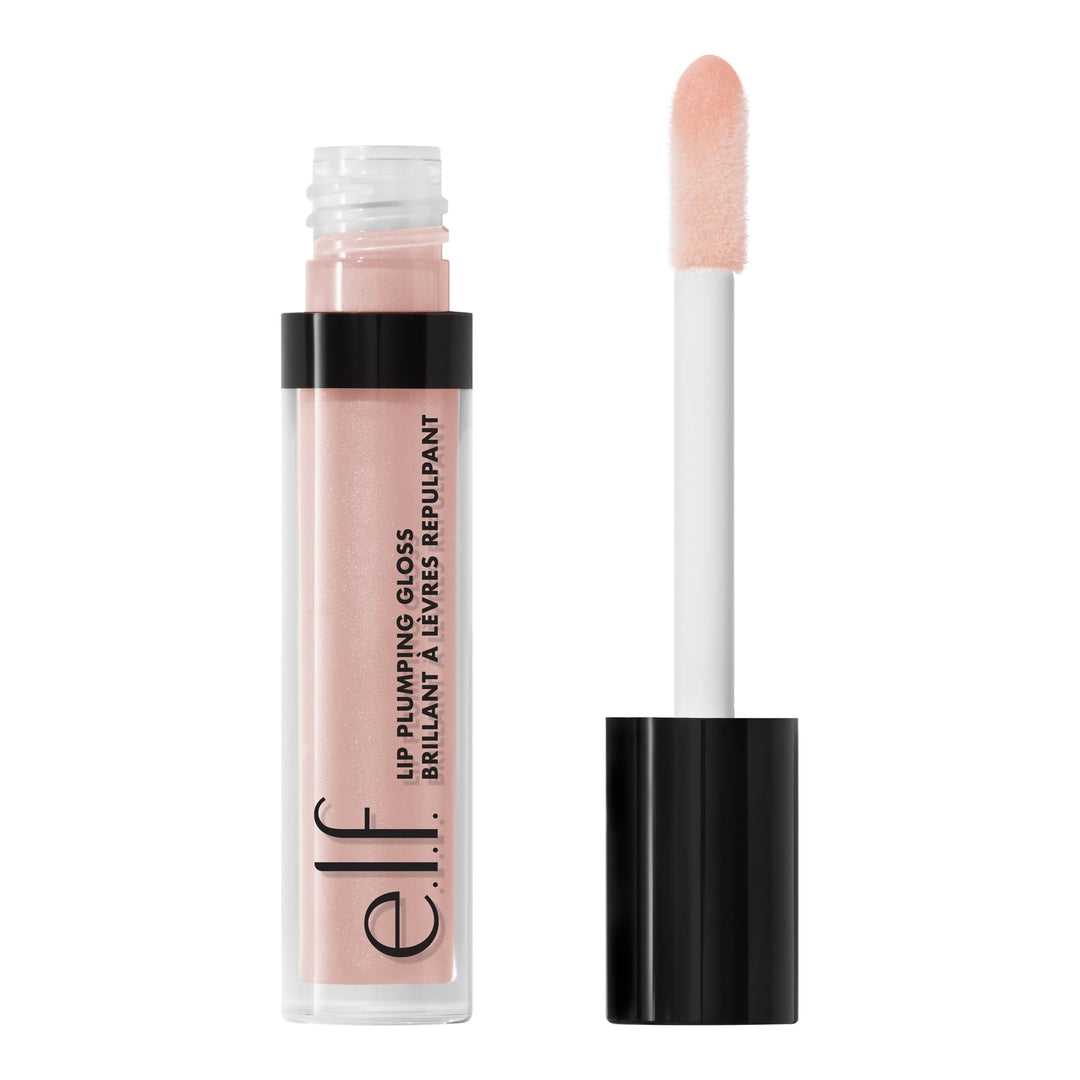 Lip Plumping Gloss, Hydrating, Nourishing, Invigorating, High-Shine, Plumps, Volumizes, Cools, Soothes, Shimmer, Pink Cosmo 8 Ounce 0.09 Fl Oz