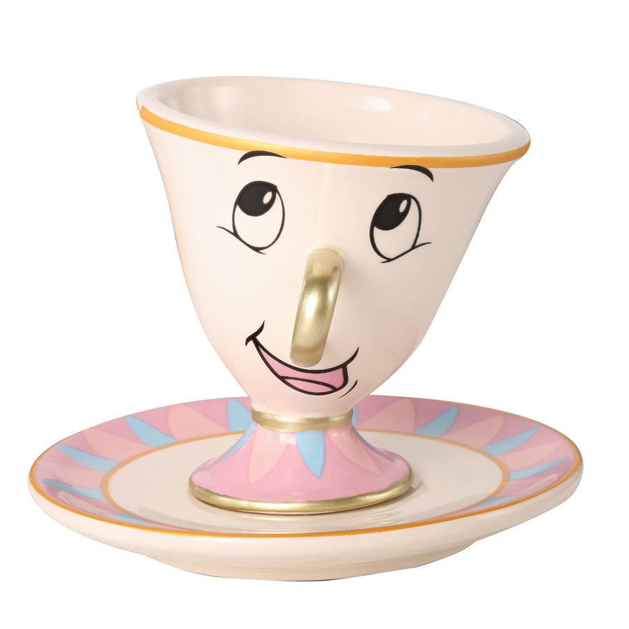 Beauty and the Beast Jewelry Tray - Ceramic Trinket Dish - 3D Chip Ring Dish