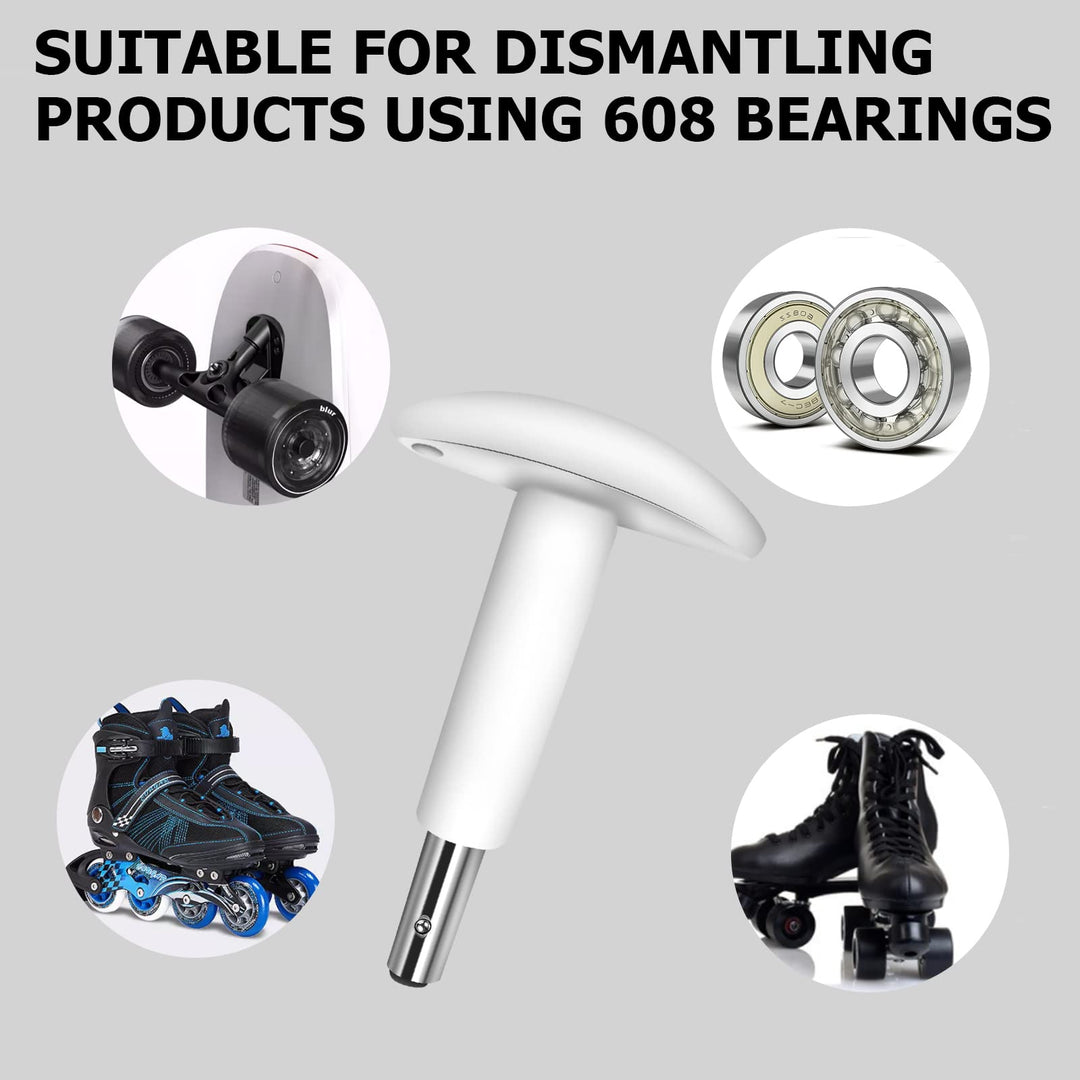 Skate Bearing Tool, Bearing Snatcher Bearing Tools, 608 Disassemble Tool, 8mm Bore Bearing Install The Disassembly, Skateboard Tool