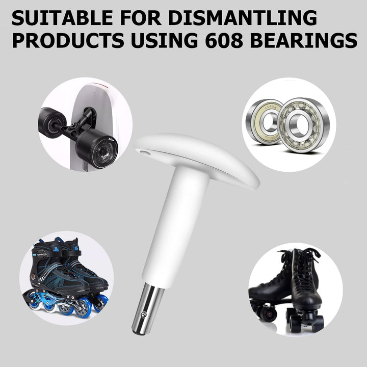 Skate Bearing Tool, Bearing Snatcher Bearing Tools, 608 Disassemble Tool, 8mm Bore Bearing Install The Disassembly, Skateboard Tool