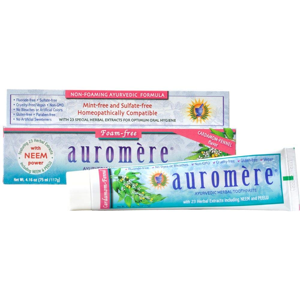 Non-Foaming Herbal Toothpaste, 4.16 Ounce