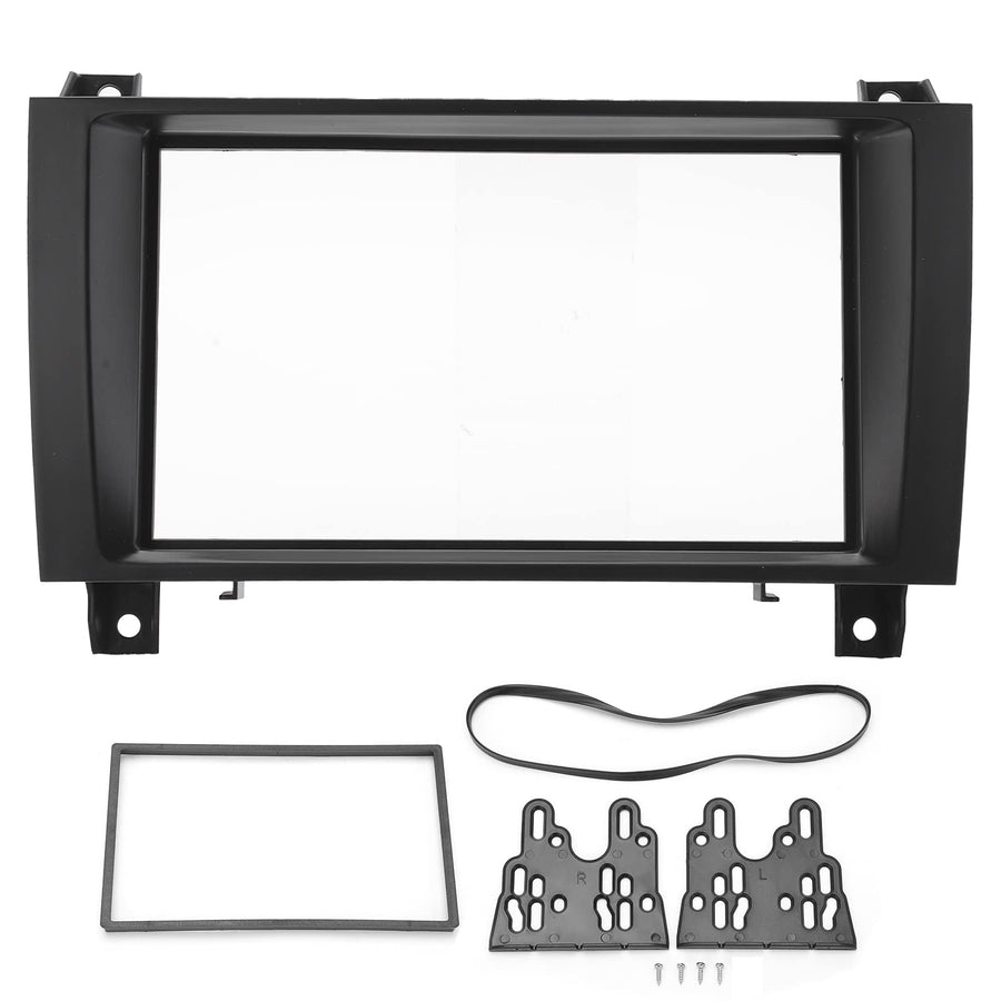 Double DIN Installation Dash Kit 2Din Central Control CD Audio Fascia Dash Panel Replacement for Benz SLK R171 20042011