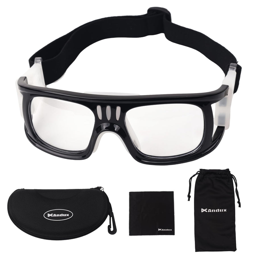 Basketball Soccer Football Sports Protective Eyewear Goggles Eye Safety Glasses LQYJ-01 (Black)