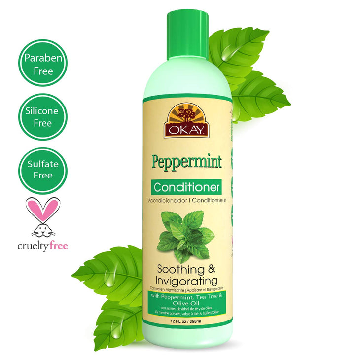 Peppermint Soothing and Invigorating Conditioner, 12 Ounce