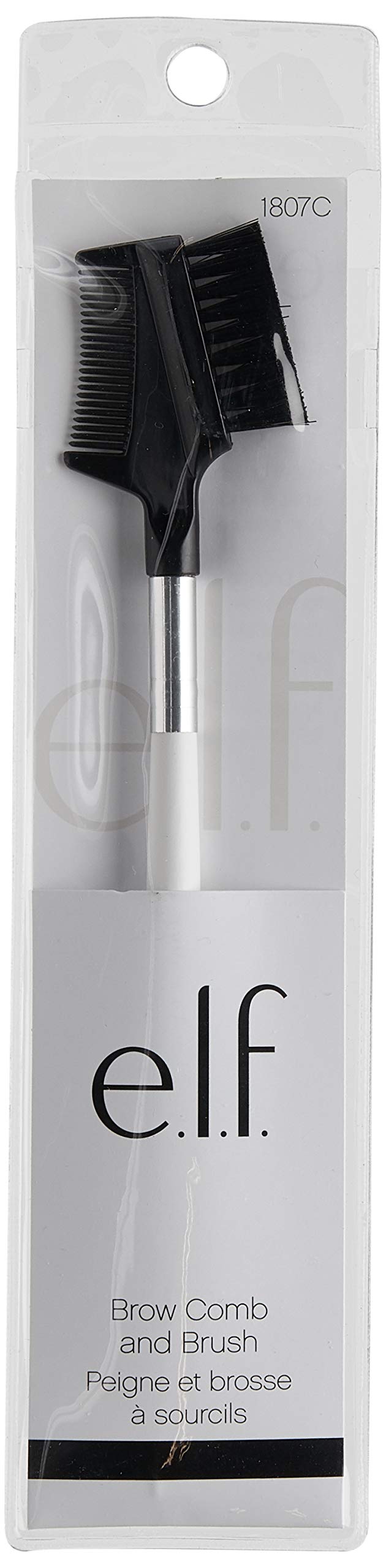 Cosmetics Eyebrow Comb + Brush