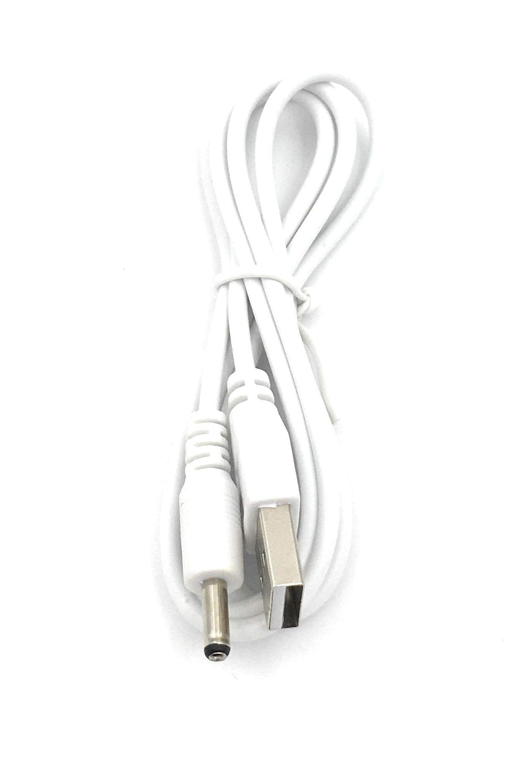 XCIVI Replacement USB Charging Cable for Fairywill/KIPOZI Sonic Electric Toothbrush - 3 Feet (1 Meter) (White)