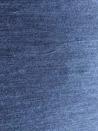Dark Blue Denim Stretch Jean Patches Super Strong Iron On- by Holey Patches (Assorted Sizes) (2-4 x 4)