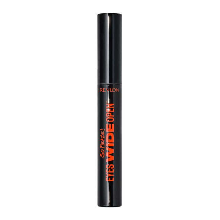 Revlon So Fierce! Eyes Wide Open Mascara with Push-up Brush, For Volumizing & High Lifting Eyelashes, Smudge-proof, Flake Resistant, 101 Blackest Black, 0.24 fl oz.