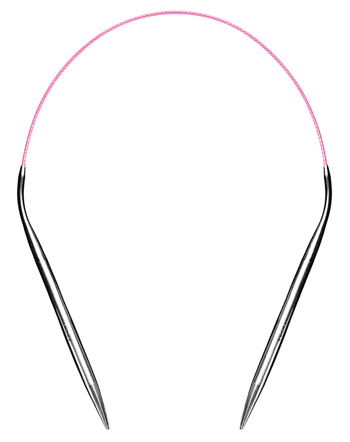 Size 9 Circular Knitting Needles 16 Inch Set Round Metal Kit