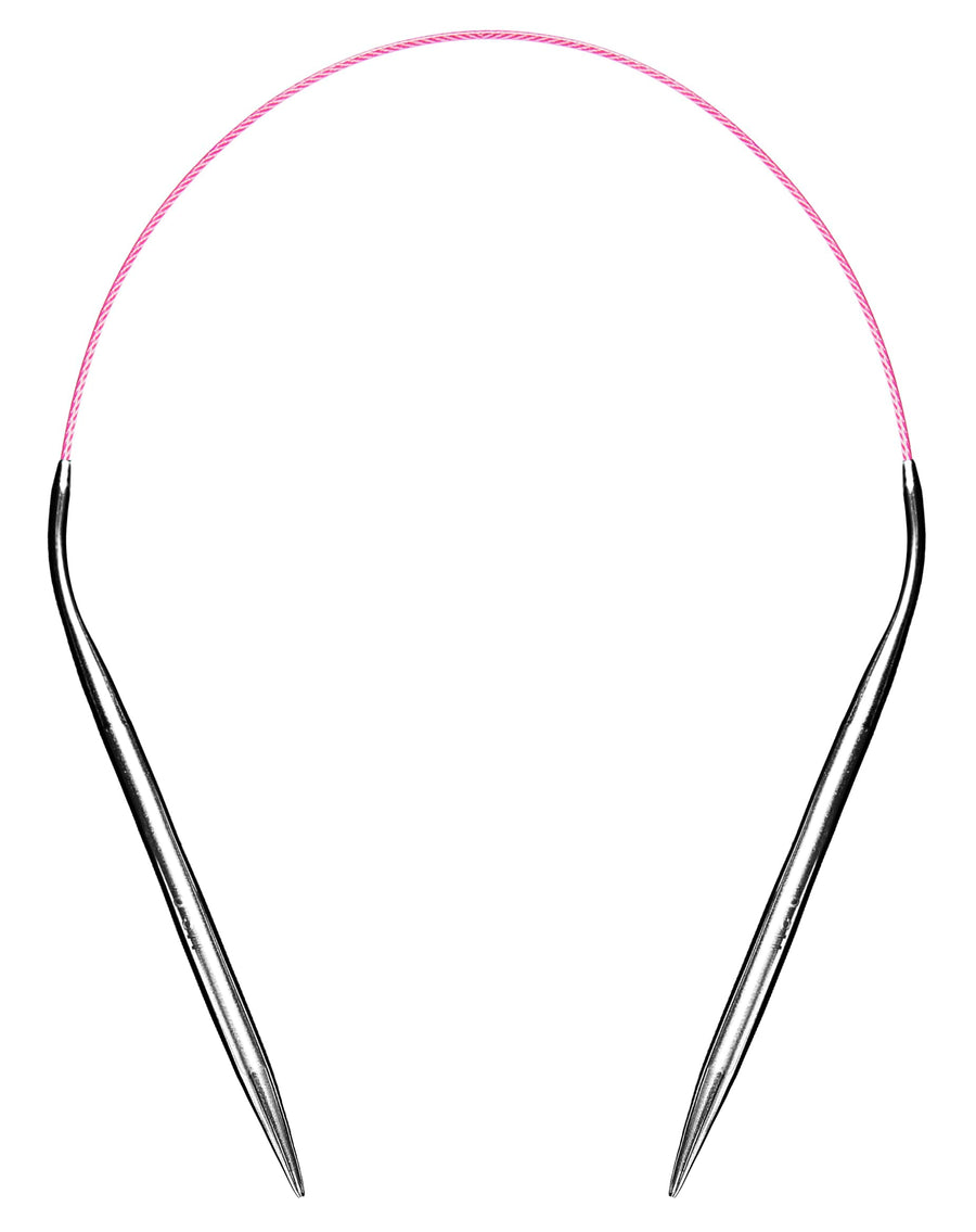 Size 9 Circular Knitting Needles 16 Inch Set Round Metal Kit