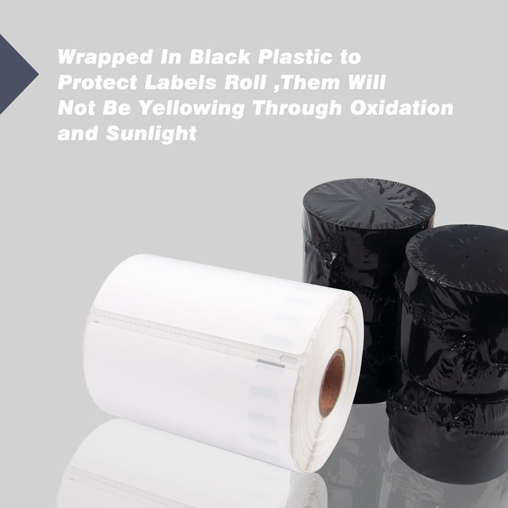 15 Rolls Compatible with Dymo 1744907 Internet Postage Labels 4 x 6 Shipping Labels Compatible with Rollo, DYMO 4XL & Zebra Desktop Printers (220 Labels Per Roll)