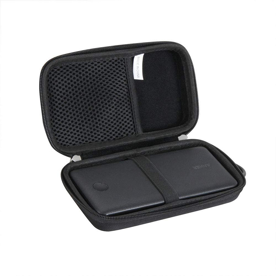 Hard Travel Case for Anker Portable Charger 325 Power Bank (PowerCore Essential 20K) 20000mAh Battery Pack / Anker 525 Power Bank (PowerCore Essential 20K PD)