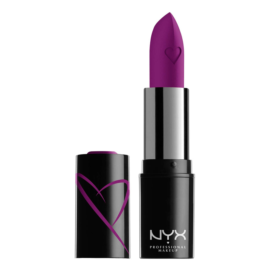 PROFESSIONAL MAKEUP Shout Loud Satin Lipstick, Infused With Shea Butter - Emotion (Bright Purple-Pink)