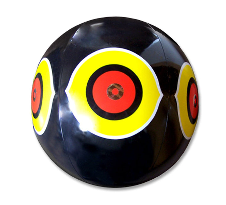 Scare-Eye Balloon, Predator 3D Eye Balloons with Glaring Eyes and Bright Colors, Covers up to 6,000 sq. ft. Area, Pack of 1 Black Balloon