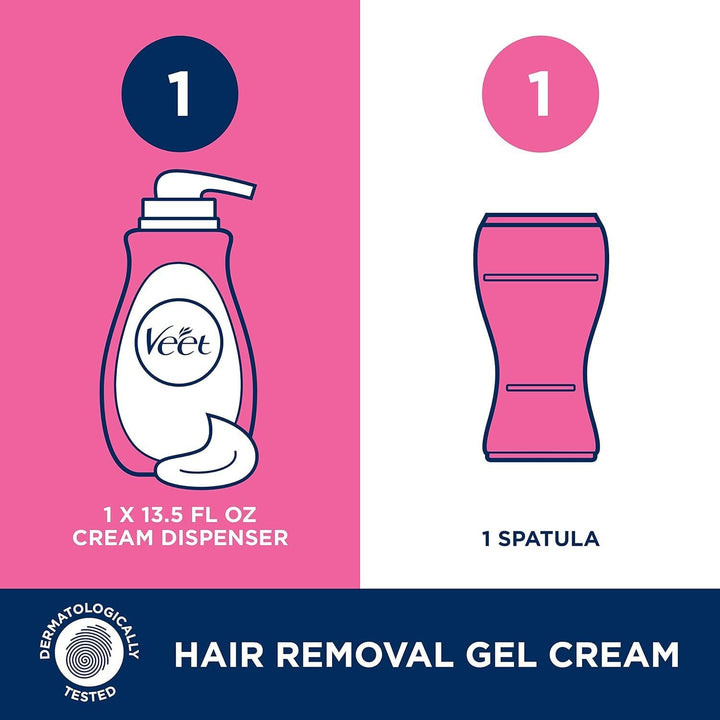 Gel Hair Remover Cream with Essential Oils, 13.50 Ounce