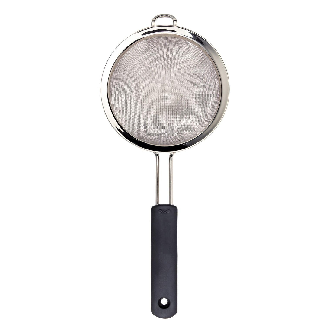 Good Grips 8-Inch Double Rod Strainer, Black