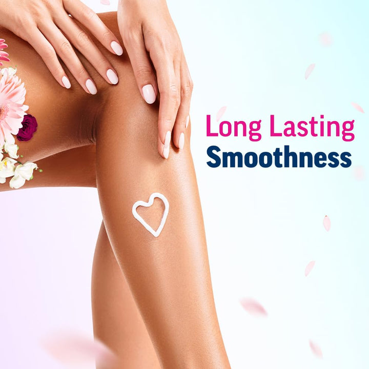 Pure Hair Removal Cream for Women With No Ammonia Smell, Normal Skin - 50g | Suitable for Legs, Underarms, Bikini Line, Arms | 2x Longer Lasting Smoothness than Razors