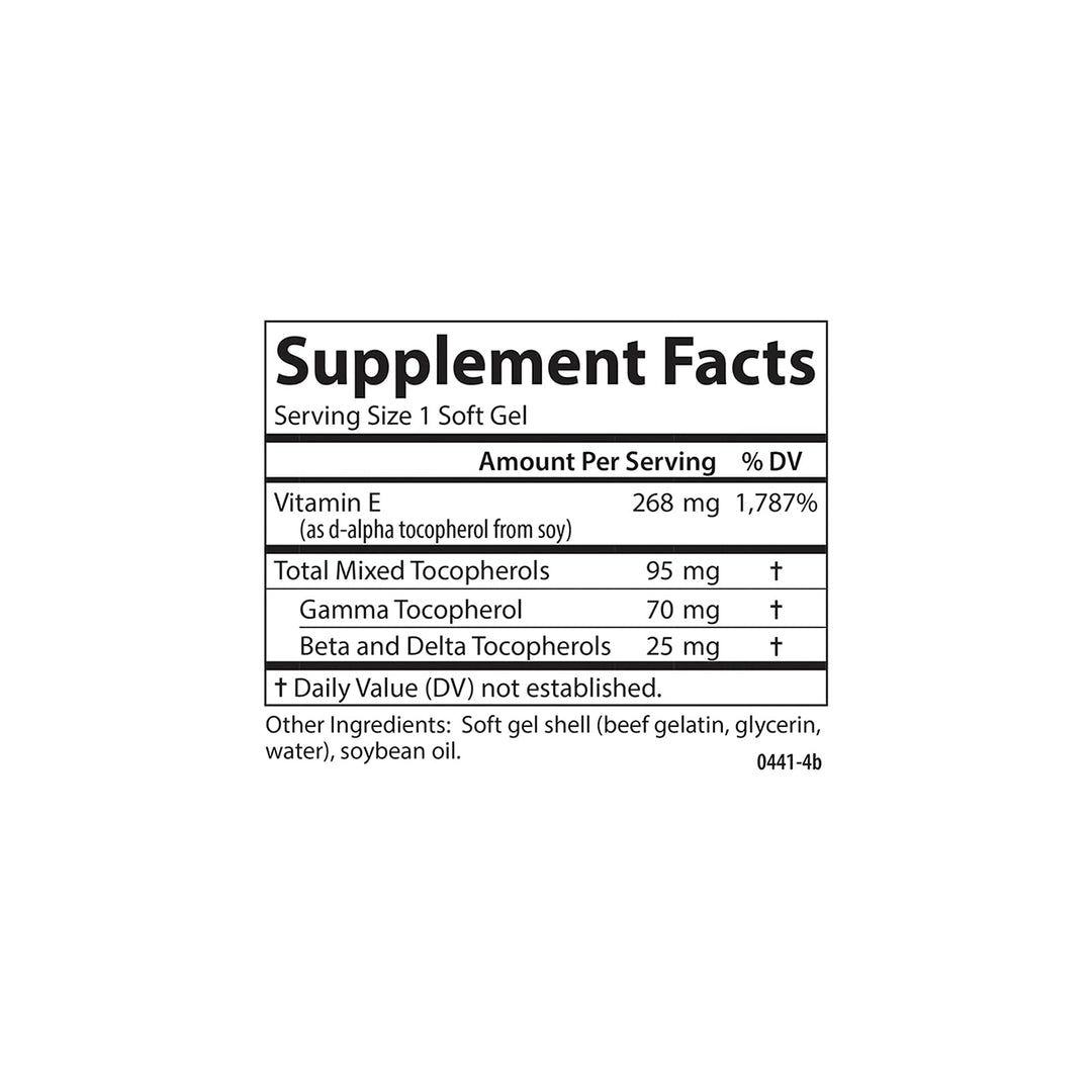 - E-Gems Plus, 400 IU (268 mg), Natural-Source Vitamin E, Optimal Wellness, 100 Soft Gels