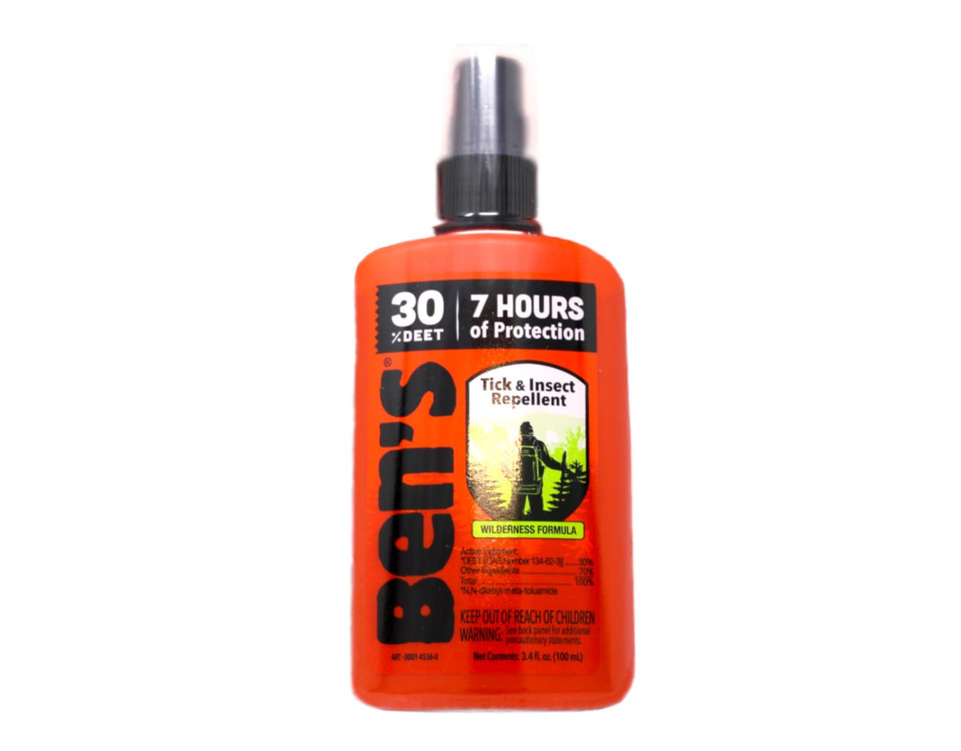 Ben's 30% Deet Insect Repellent Spray, 3.4 Fl Oz (Pack of 3)