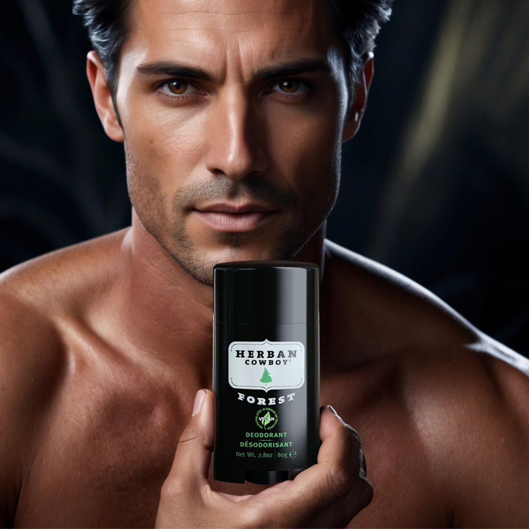 Forest Aloe Infused Deodorant with Hints of Cedar, Mandarin, and Black Pepper (2.8 oz)