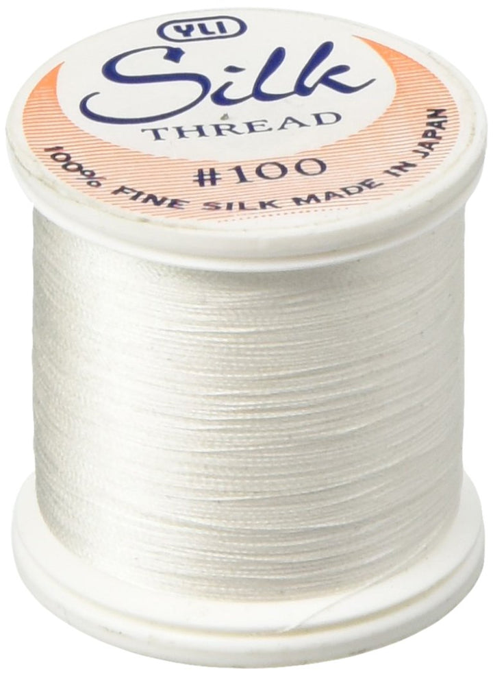 20210-WHT 100wt T-12 Silk Thread, 200m, White