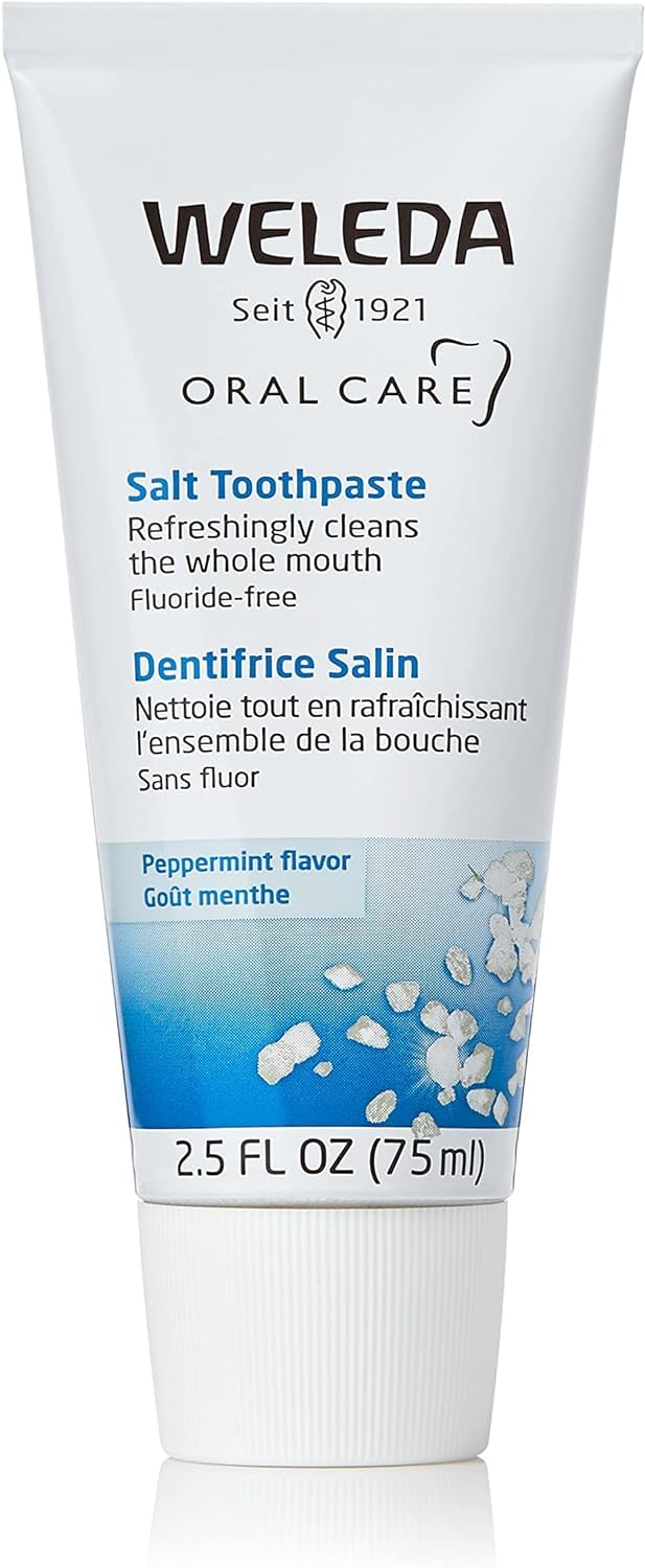 Natural Salt Toothpaste, 2.5 Ounce (Pack of 1)