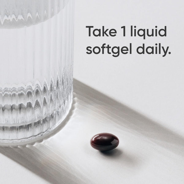 Blueberry Capsules - Made from Organic Blueberries with Organic Extra Virgin Olive Oil - Non-GMO & Gluten Free - 60 Liquid Softgels