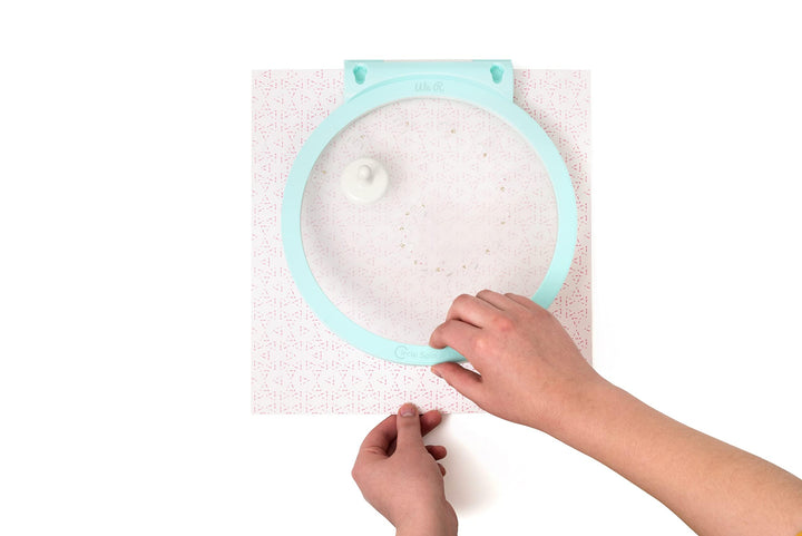 Circle Spin & Trim Tool, Includes Circle Maker Tool & Two Replacement Blades, Rotates 360 Degrees,1 Inch to 8 Inch Circles
