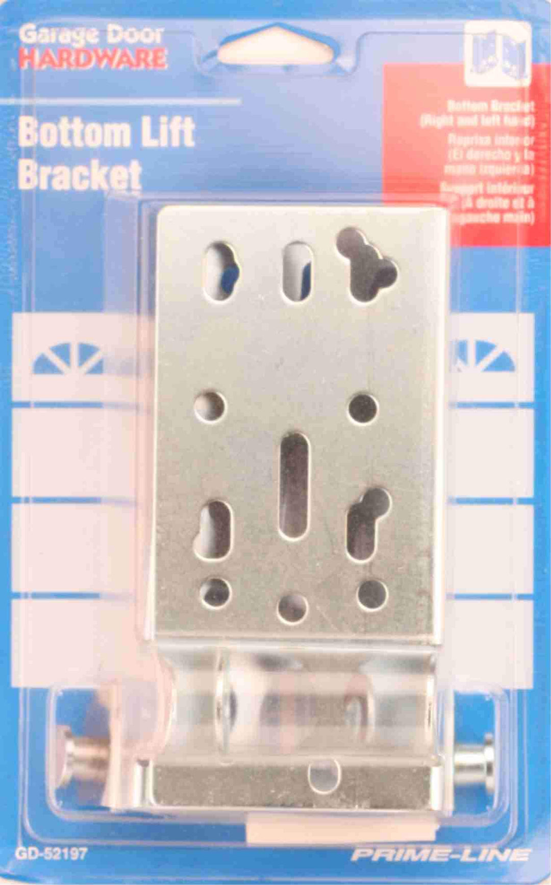 GD 52197 Bottom Lifting Brackets without Fasteners and 7/16 inch Stem, (2-pack) , White