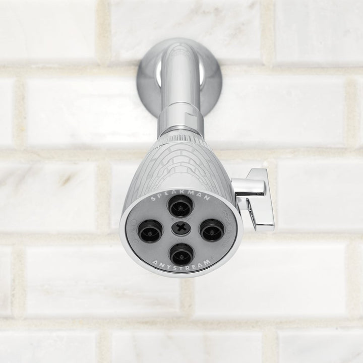 S-2253-E175 Classic Anystream High Pressure Adjustable Low Flow Shower Head, Polished Chrome