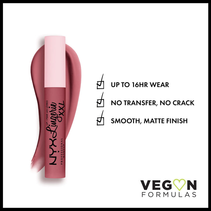 PROFESSIONAL MAKEUP Lip Lingerie XXL Matte Liquid Lipstick - Flaunt It (Dusty Pink)