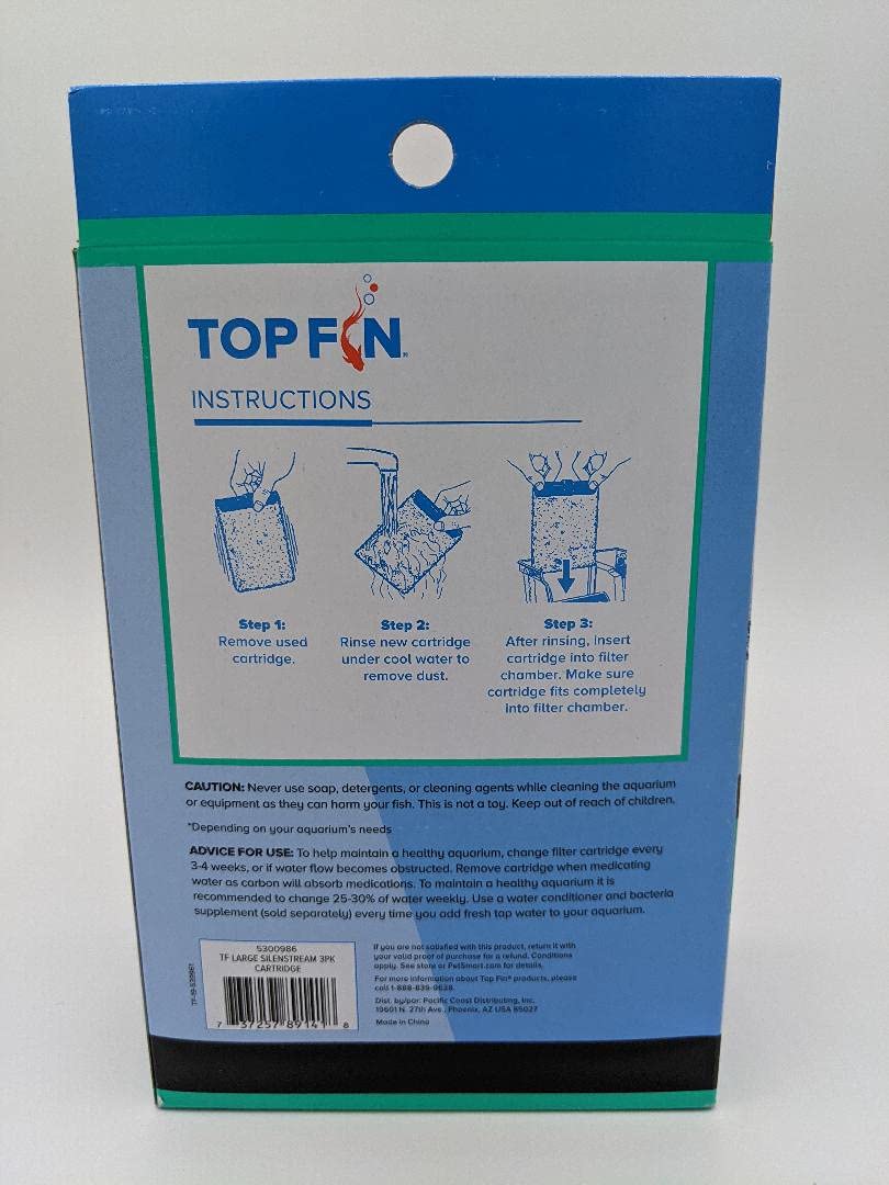 Silenstream PF-L Refill for PF20, PF30, PF40 and PF75 Power Filters 6.5in x 4.5- (3 Count)