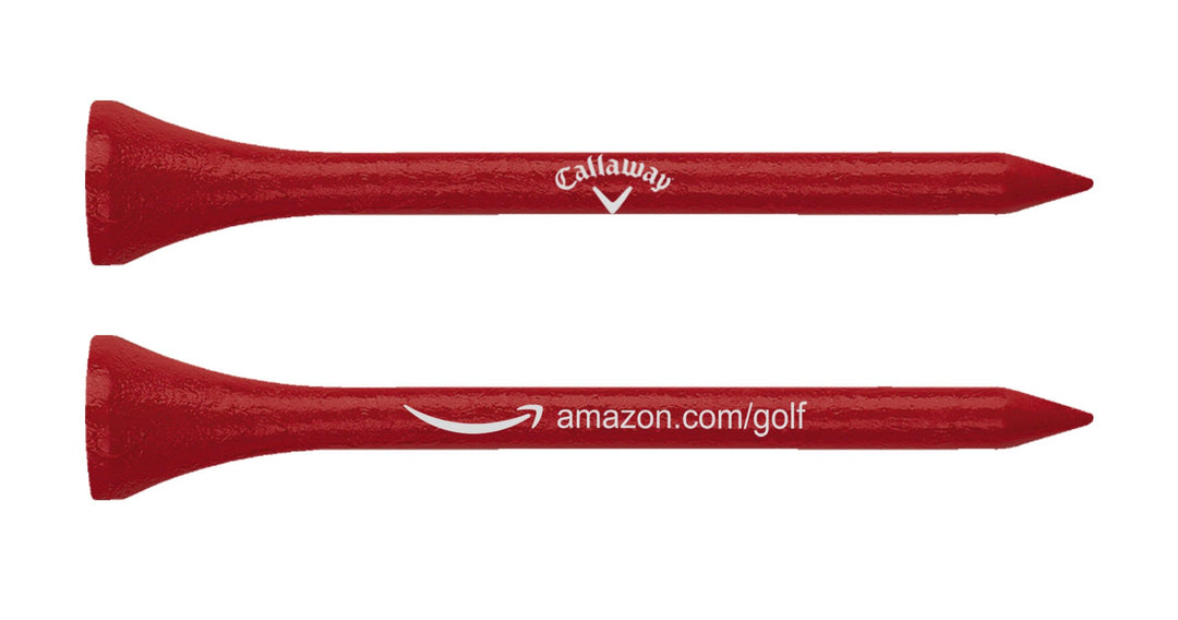 Golf Wood Tee (2 3/4, Red/White/Blue)