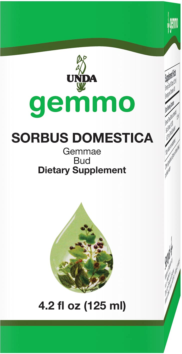UNDA Gemmo Therapy - Sorbus Domestica - Service Tree Buds - 4.5 fl oz (125 ml)