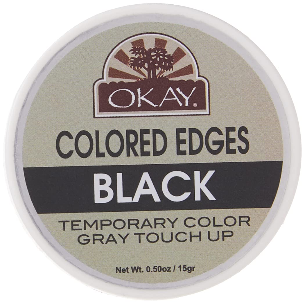 Colored Edges, Black, 0.5 Ounce