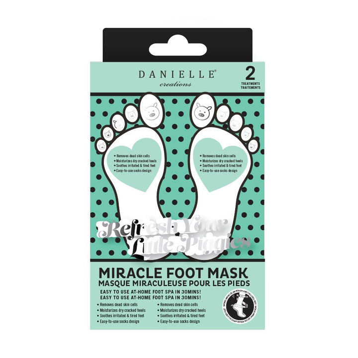Miracle Nourishing Foot Mask, 2-Pack, 2 Piece