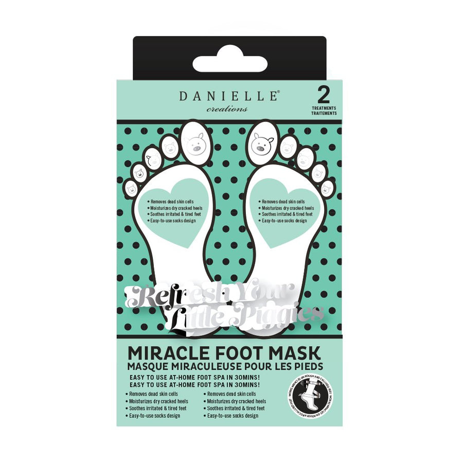 Miracle Nourishing Foot Mask, 2-Pack, 2 Piece