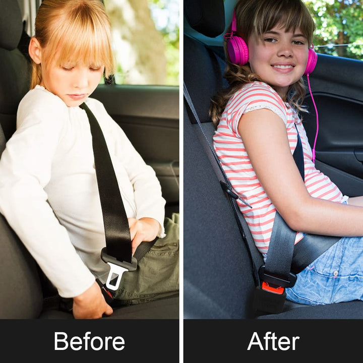 Morlike Silicone Belt Buckle Holder Booster (Black-1 Pack)