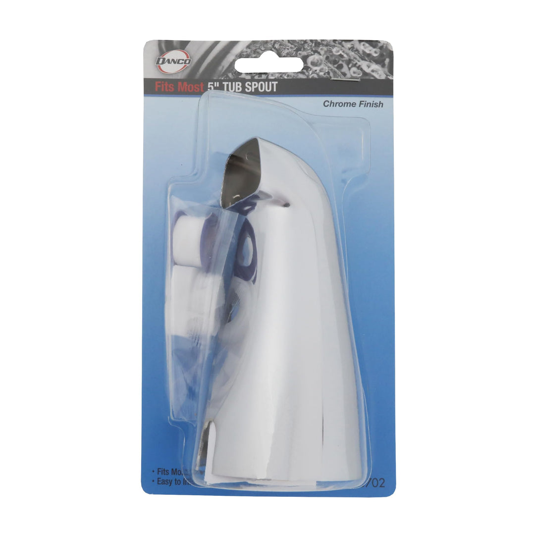 DANCO One-Size-Fits-All Universal Tub Spout, Chrome, 1-Pack (88702A)