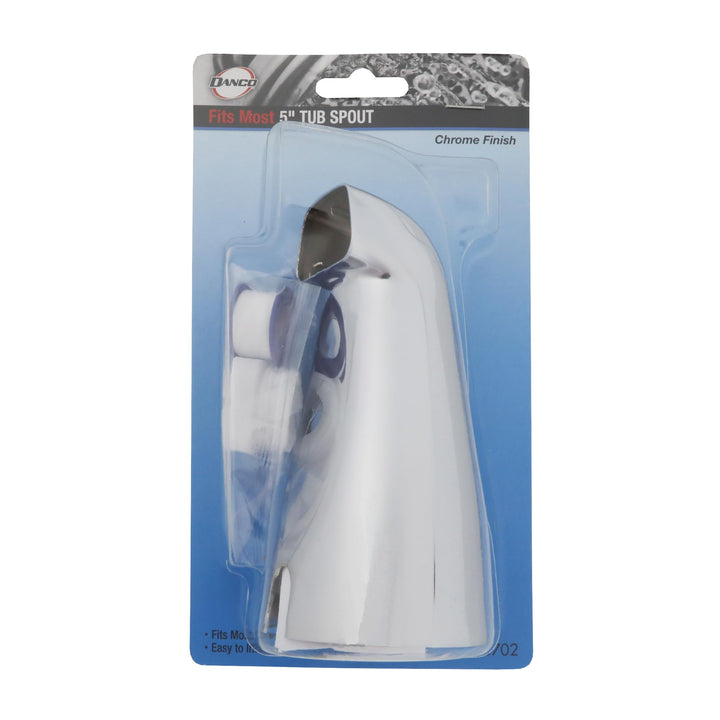 DANCO One-Size-Fits-All Universal Tub Spout, Chrome, 1-Pack (88702A)