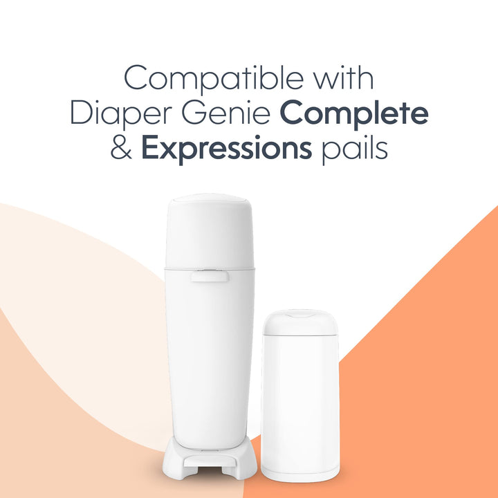 Bags Refills 270 Count (Pack of 3) Clean Laundry Scent | Diaper Pail Refills with Max Odor Lock | Holds up to 810 Newborn Diapers