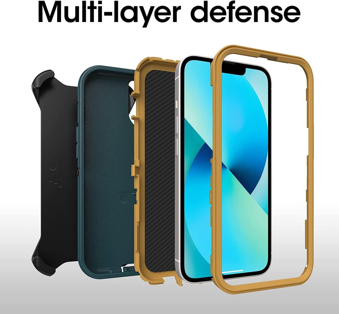 Defender Series Series SCREENLESS Edition Case for iPhone 13 (ONLY) - Hunter Green