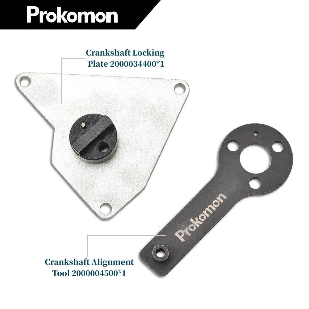 Engine Timing Belt Tools Kit; Engine Camshaft Crankshaft Locking Tool Compatible for Alfa Romeo Fiat Multiair 1.4 L