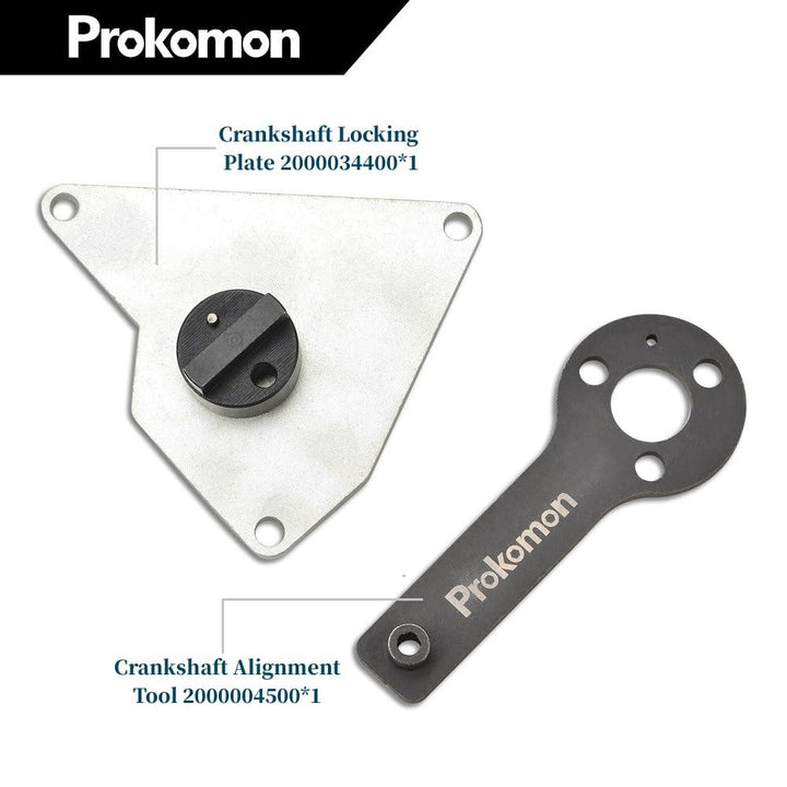 Engine Timing Belt Tools Kit; Engine Camshaft Crankshaft Locking Tool Compatible for Alfa Romeo Fiat Multiair 1.4 L