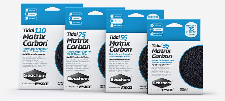 Matrix Carbon Tidal Filter - Activated Spherical Carbon Bead 190 ml