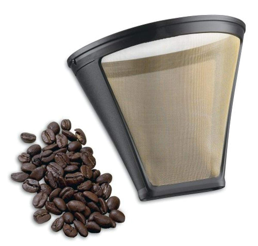 GTF-4 Gold Tone Coffee Filter, 4-Cup Cone, Blade Grinder