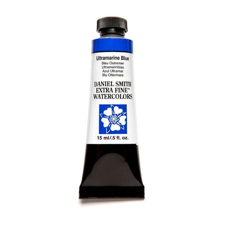 Daniel Smith Extra Fine Watercolor 15ml Paint Tube, Ultramarine Blue (284600106), 0.5 Fl Oz (Pack of 1)