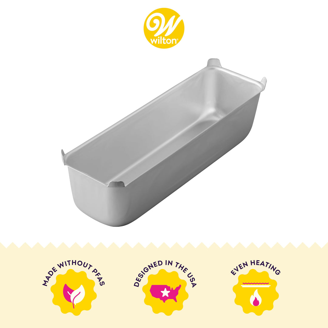 Performance Pans Long Aluminum Long Loaf Pan, 16 x 4-Inch