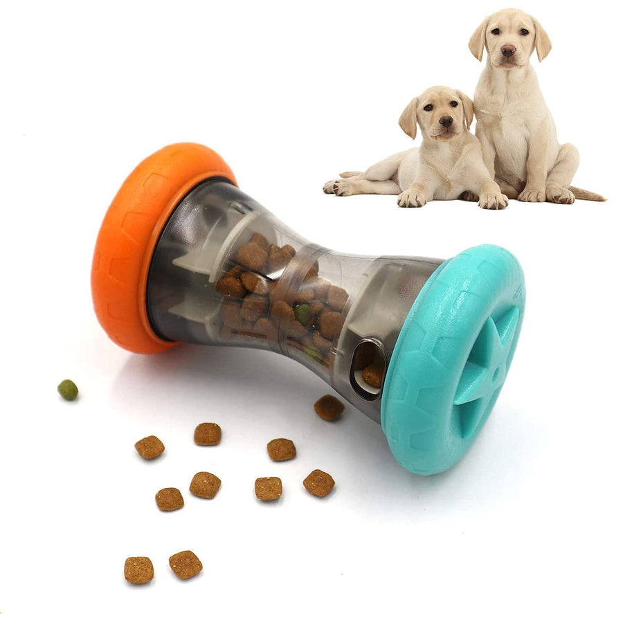 Treat Dispensing Puzzle Toys,Interactive Dog Puzzle Toy, Dogs Enrichment Toy to Keep Them Busy,Slow Feeder,Perfect Alternative to Slow Feeder Dog Bowls to Improves Pets Digestion