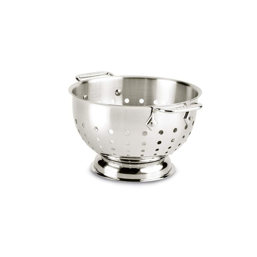 Tools and Accessories Stainless Steel Colander 3 Quart Strainer, Pasta Strainer with Handle, Pots and Pans Silver
